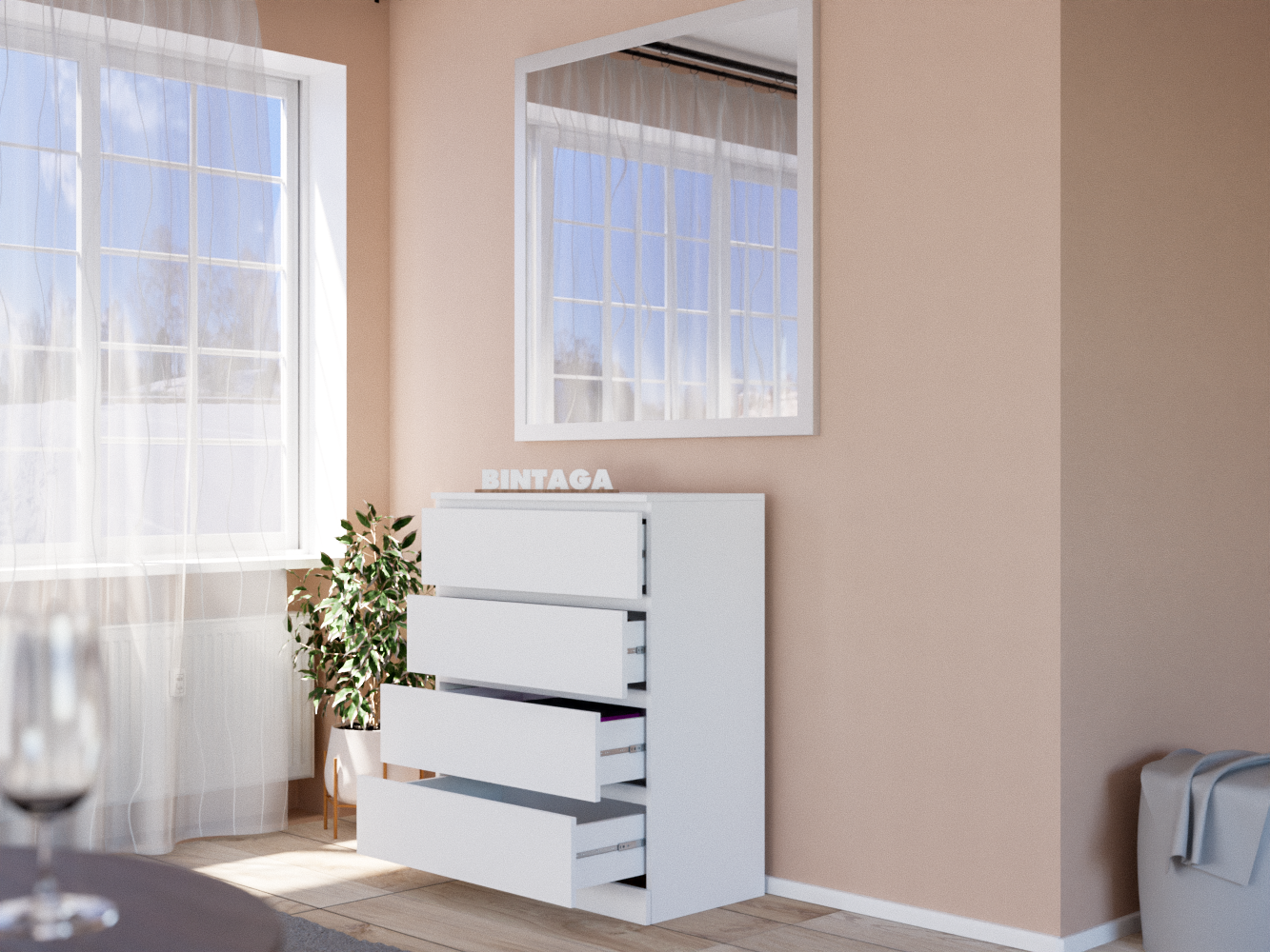 Мальм 16 white ИКЕА (IKEA) изображение товара