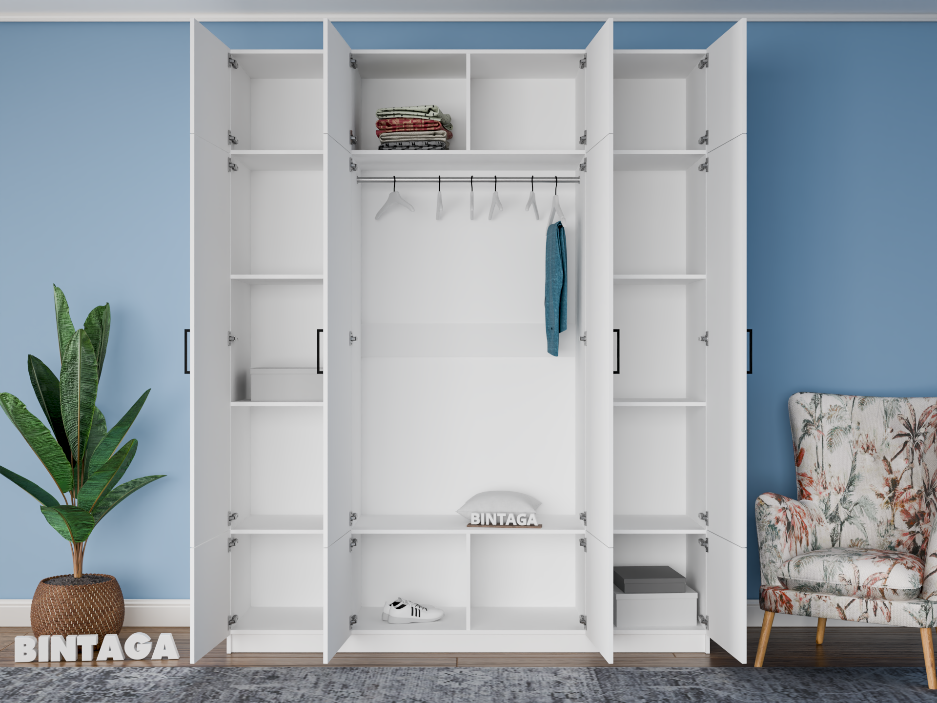 Пакс Рейнсвол 19 white ИКЕА (IKEA) изображение товара