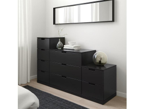 Нордли 42 black ИКЕА (IKEA) в Москве