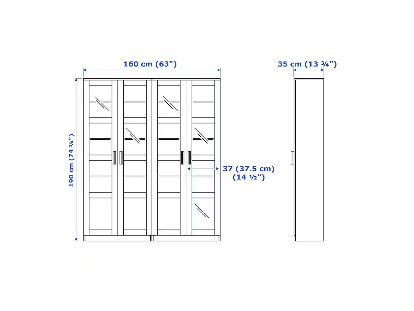 Бримнэс 13 white ИКЕА (IKEA) изображение товара