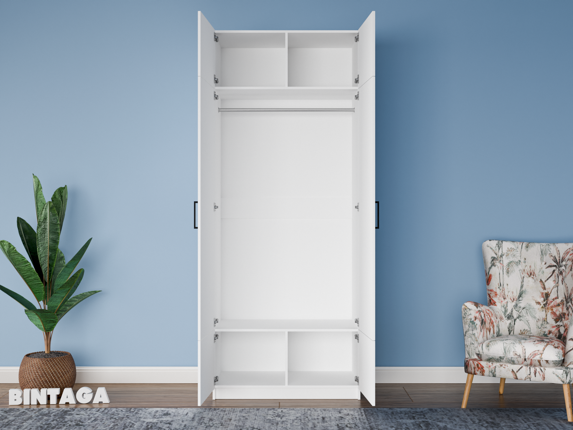 Пакс Рейнсвол 20 white ИКЕА (IKEA) изображение товара