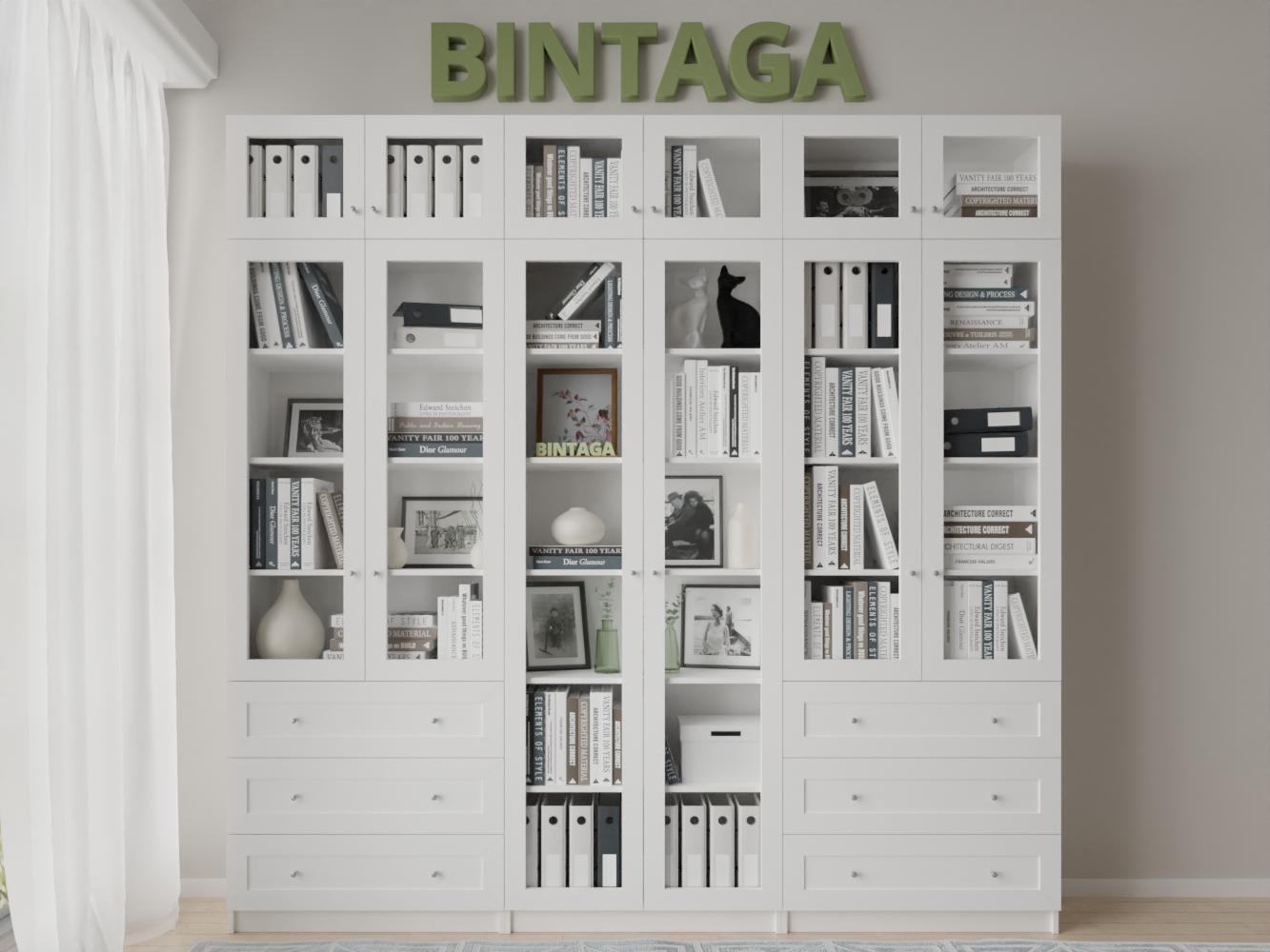 Билли 370 white ИКЕА (IKEA) изображение товара