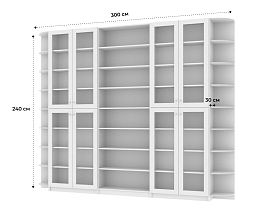 Изображение товара Билли 425 white ИКЕА (IKEA) на сайте bintaga.ru