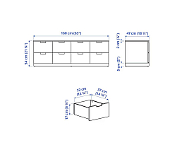 Изображение товара Нордли 24 black ИКЕА (IKEA) на сайте bintaga.ru