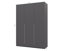 Изображение товара Пакс Альхейм 13 grey (silver) ИКЕА (IKEA) на сайте bintaga.ru