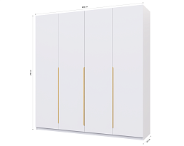 Изображение товара Пакс Альхейм 4 white ИКЕА (IKEA) на сайте bintaga.ru