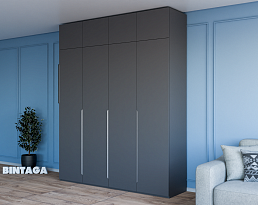 Изображение товара Пакс Альхейм 24 grey (silver) ИКЕА (IKEA) на сайте bintaga.ru